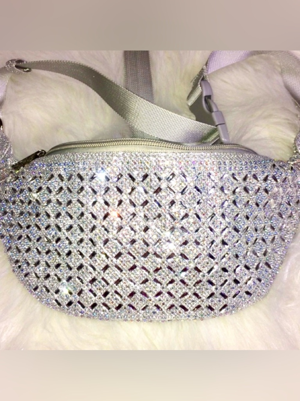 Rhinestone Formal Fanny Pack NWOT